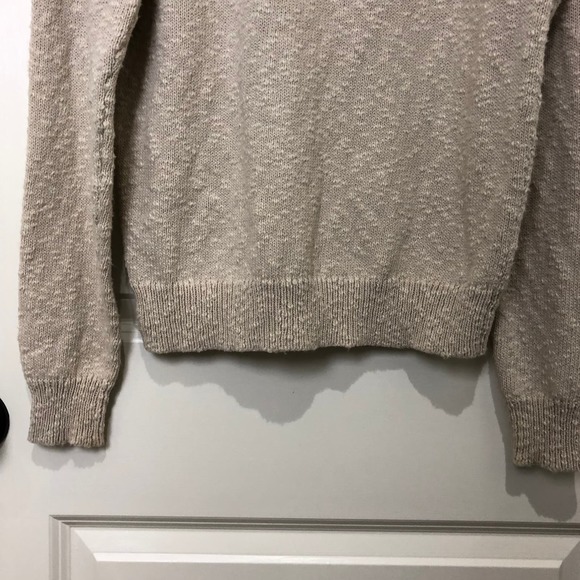 Lucky Brand Sweater Men's Small Original California Knit Neutral Minimal - Picture 9 of 9